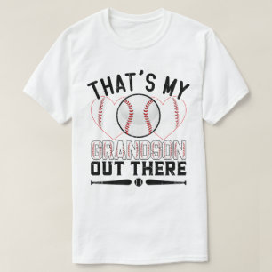 Camiseta Esse é meu neto lá fora, beisebol