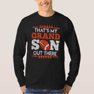 Camiseta Esse é meu neto lá fora, futebol americano