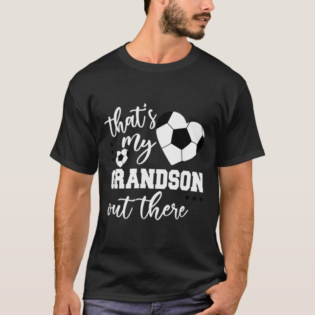 Camiseta Esse é Meu Neto Lá Fora Futebol Avó Mãe (Frente)