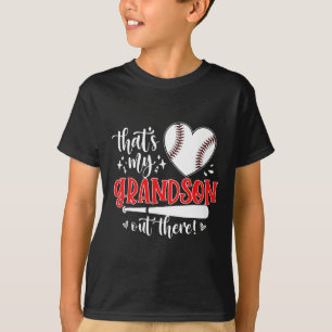 Camiseta Esse é meu neto lá fora, vovôs beisebol
