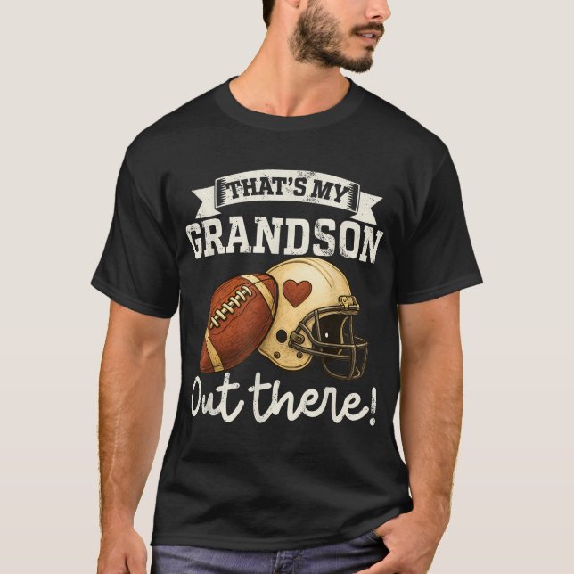 Camiseta Esse É O Meu Avô Lá Fora. (Frente)