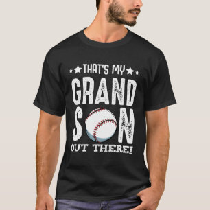Camiseta Esse É O Meu Avô Lá Fora Da Família Baseball Grand