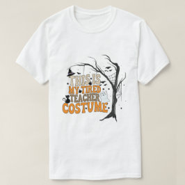 Camiseta Esse É o Meu Fantasias de Professora Cansada