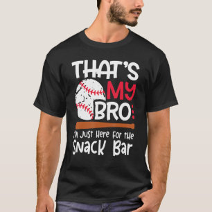Camiseta Esse é o meu irmão que estou aqui para o irmão Bar