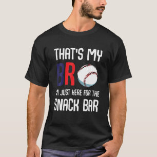 Camiseta Esse é o meu irmão que estou aqui para o Snack Bar