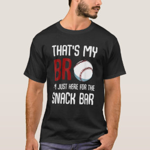 Camiseta Esse é o meu irmão que estou aqui para o Snack Bar