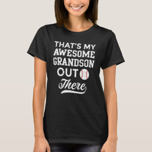 Camiseta Esse é o Meu Neto Incrível Lá Fora no Beisebol