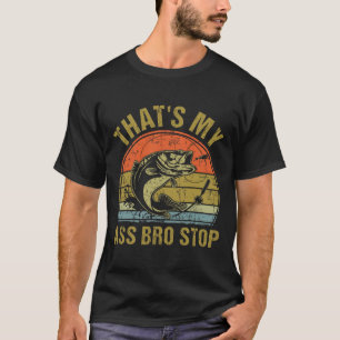 Camiseta Esse é o ponto de parada do meu mano - Piada de pe