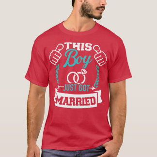 Camiseta Esse garoto acabou de se casar