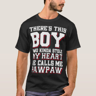 Camiseta Esse Rapaz Que Meio Que Roubou Meu Coração Ela M