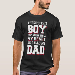 Camiseta Esse Rapaz Que Meio Que Roubou Meu Coração Ela Me