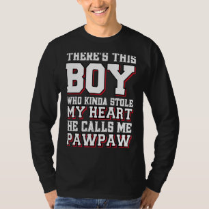 Camiseta Esse Rapaz Que Meio Que Roubou Meu Coração Ela Me