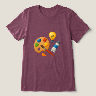 Camiseta Essência Artística – Inspiração de Design de Vida