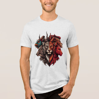 Camiseta Essência de Chimera: Fusão da Natureza
