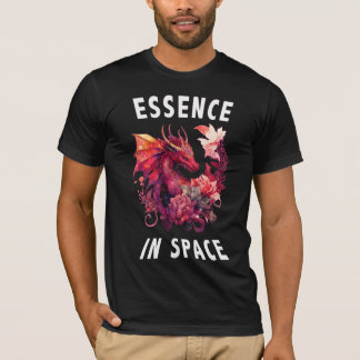 Camiseta Essência no Espaço - Texto Branco