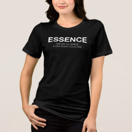 Camiseta ESSÊNCIA  Tipografia Minimalista