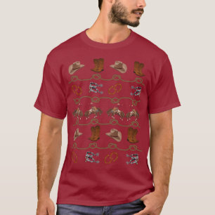 Camiseta Essenciais de Cowboy Domador de Potro