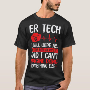 Camiseta Essenciais do Técnico de Sala de Emergência Cargão