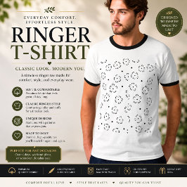 Camiseta Essenciais Personalizados de Volta às Aulas