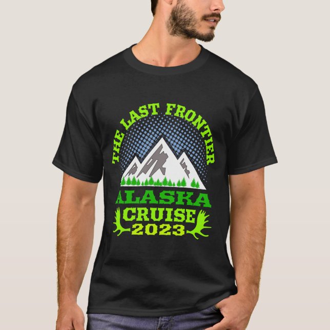 Camiseta Essencial 2023 No Alaska Vacation Cruise (Frente)
