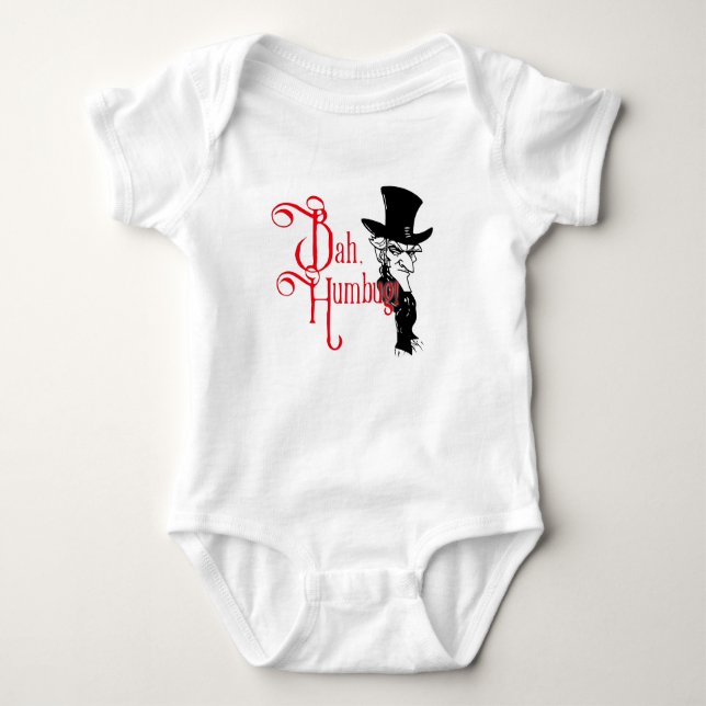 Camiseta essencial Bah Humbug Scrooge (Frente)