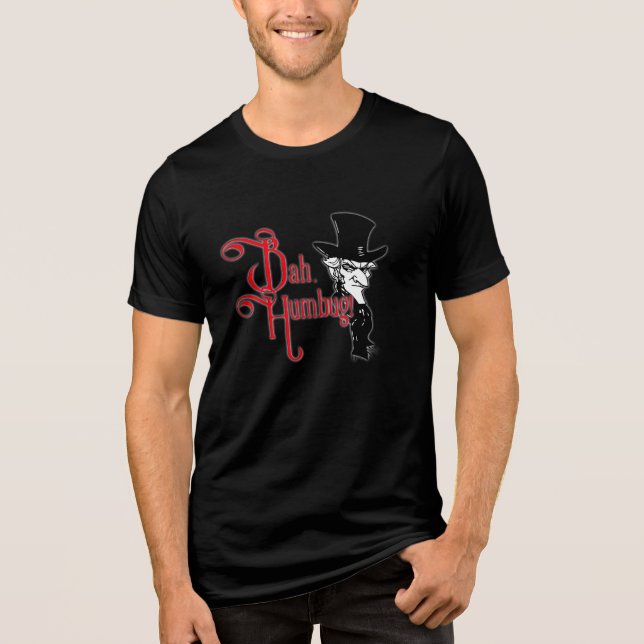 Camiseta essencial Bah Humbug Scrooge (Frente)