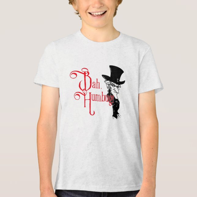 Camiseta essencial Bah Humbug Scrooge (Frente)