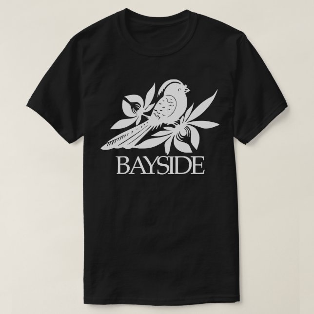 Camiseta Essencial de Banda Bayside (Frente do Design)