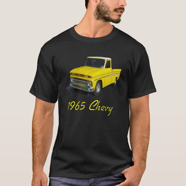 Camiseta Essencial de coleta de chevy 1965 (Frente)