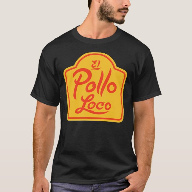 Camiseta Essencial de tendências do loco El Pollo  (Frente)