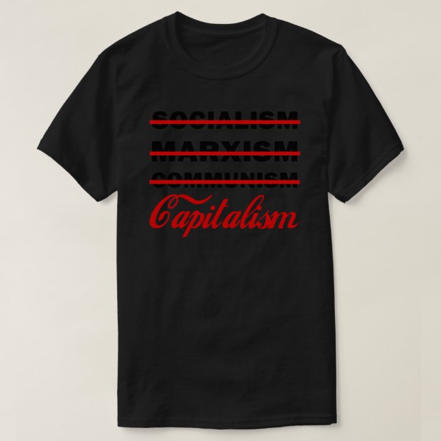 Camiseta Essencial do Capitalismo (Frente do Design)
