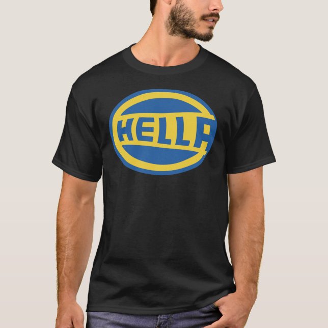 Camiseta essencial do HELLA LOGO (Frente)