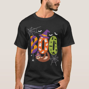 Camiseta Essencial Preguiça de Halloween Boo Pregu