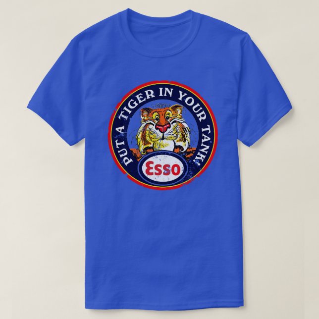 Camiseta Esso Tiger (Frente do Design)