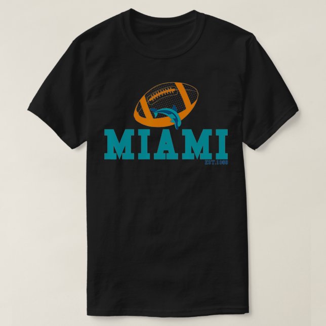 Camiseta Est da Equipe Esportiva Miami (Frente do Design)