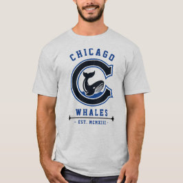 Camiseta Est. Moderno Vintage Chicago Whales