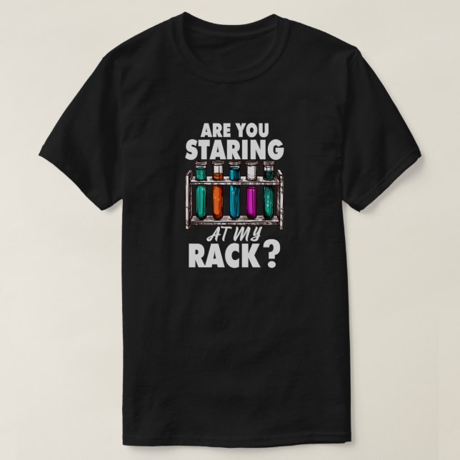 Camiseta Está A Olhar Para O Meu Técnico De Laboratório De  (Frente do Design)