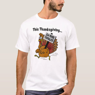 Camiseta Esta Ação De Graças Comeu Mais Tamales Turquia