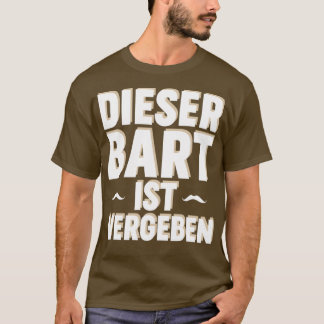 Camiseta Esta barba é perdoada por dizer engraçado