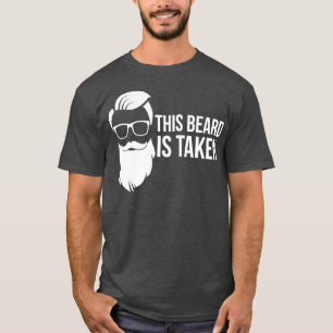 Camiseta Esta barba é tirada em um presente barbudo engraça