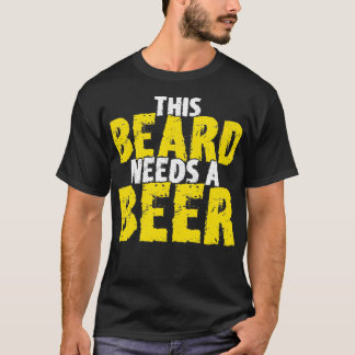 Camiseta Esta barba precisa de um presente para homens barb