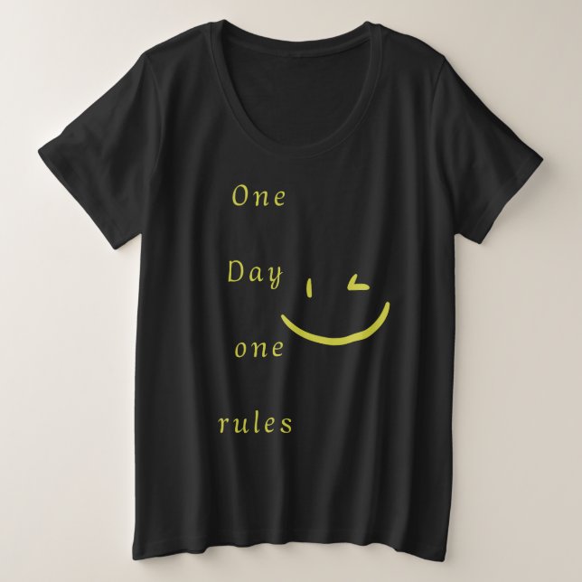 Camiseta Está bem, design (Frente do Design)