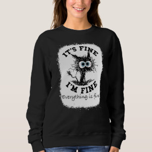 Camiseta Está bem, estou bem. Está tudo bem, Gato.
