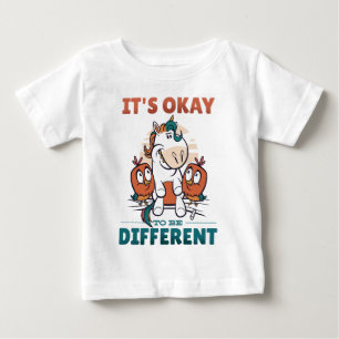Camiseta Está bem ser diferente de convite