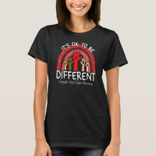 Camiseta Está bem ser diferente Insuficiência Cardíaca Cong
