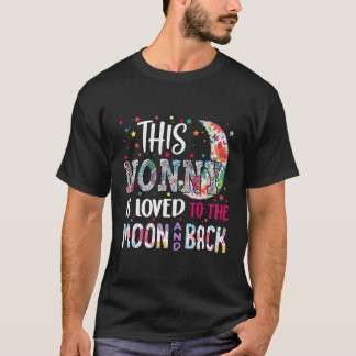Camiseta Esta Bengala É Adorada À Lua E Ao Tee De Trás