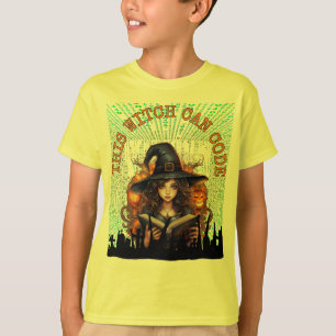 Camiseta Esta bruxa pode codificar