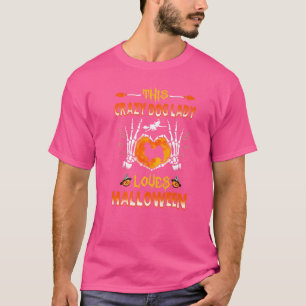 Camiseta Esta Cachorra Louca Lady Tibetan Spaniel ama Adora