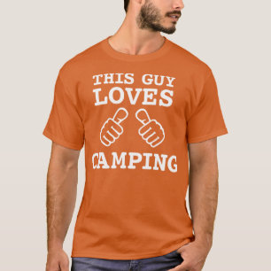 Camiseta Esta cara adora acampar