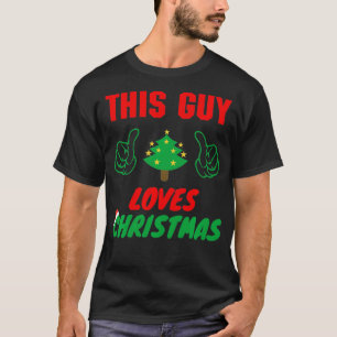 Camiseta Esta Cara Adora O Natal, Engraçado Xmas Mens Pijam